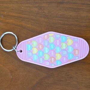 Valentine's Themed Handmade Keychain NEW